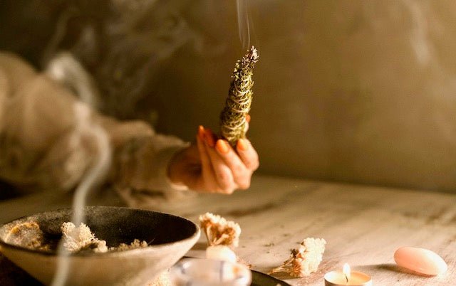 Smudge Sticks - Sage, Dragons Blood, Juniper at The Cresent Moon
