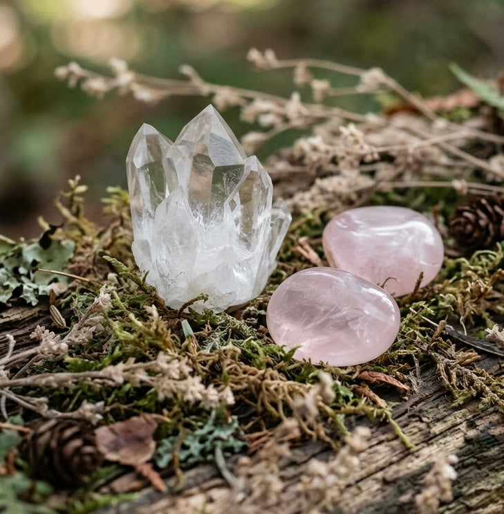 Shop stunning crystals at the crescent moon 