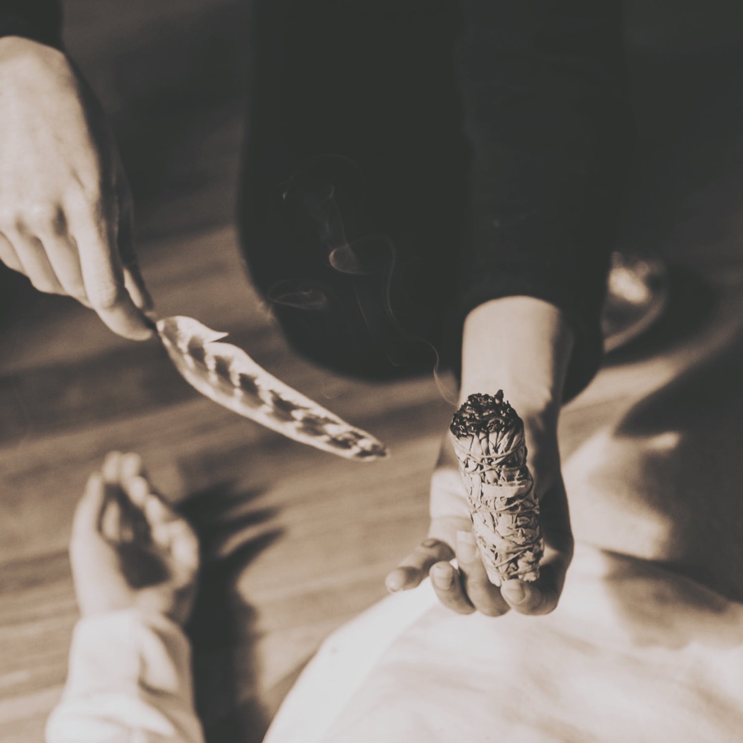 Smudging Feathers and feather wands