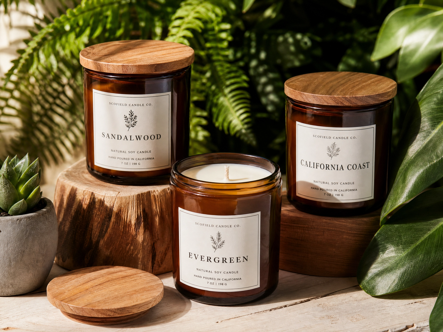 Ceremonial Candles, Spell candles and natural soy candles - The Crescent Moon