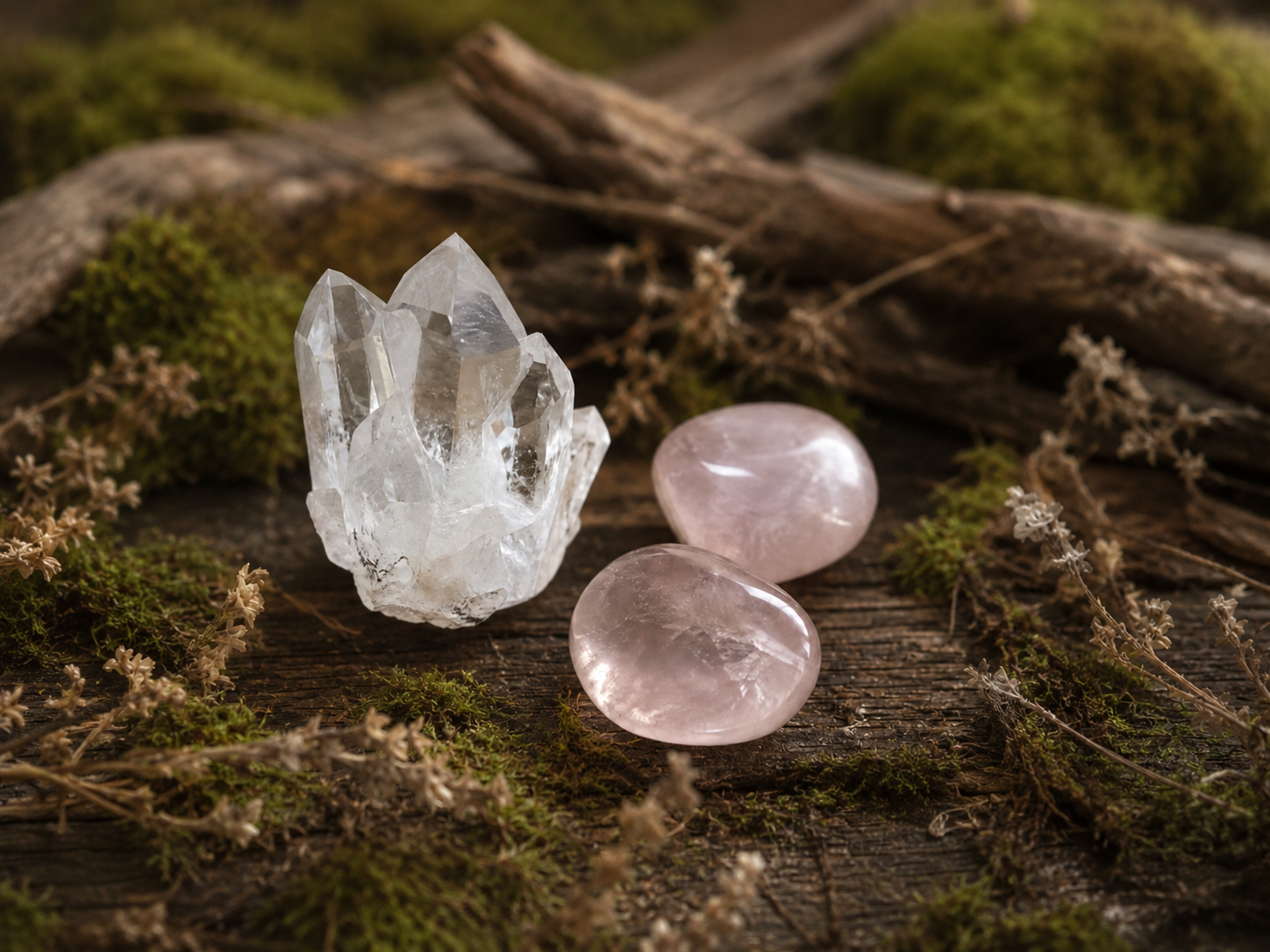 Crystals and healing stones - The Crescent Moon