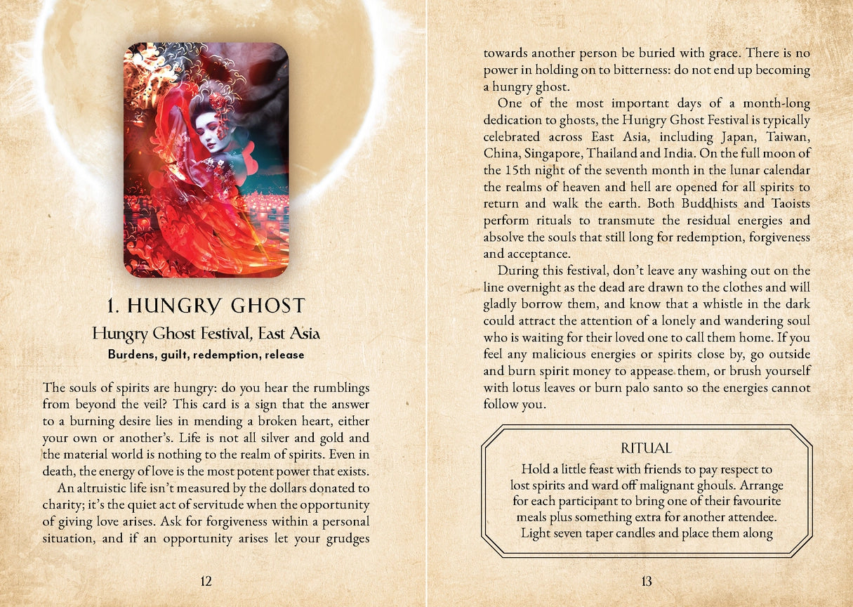 Ritual earth oracle cards