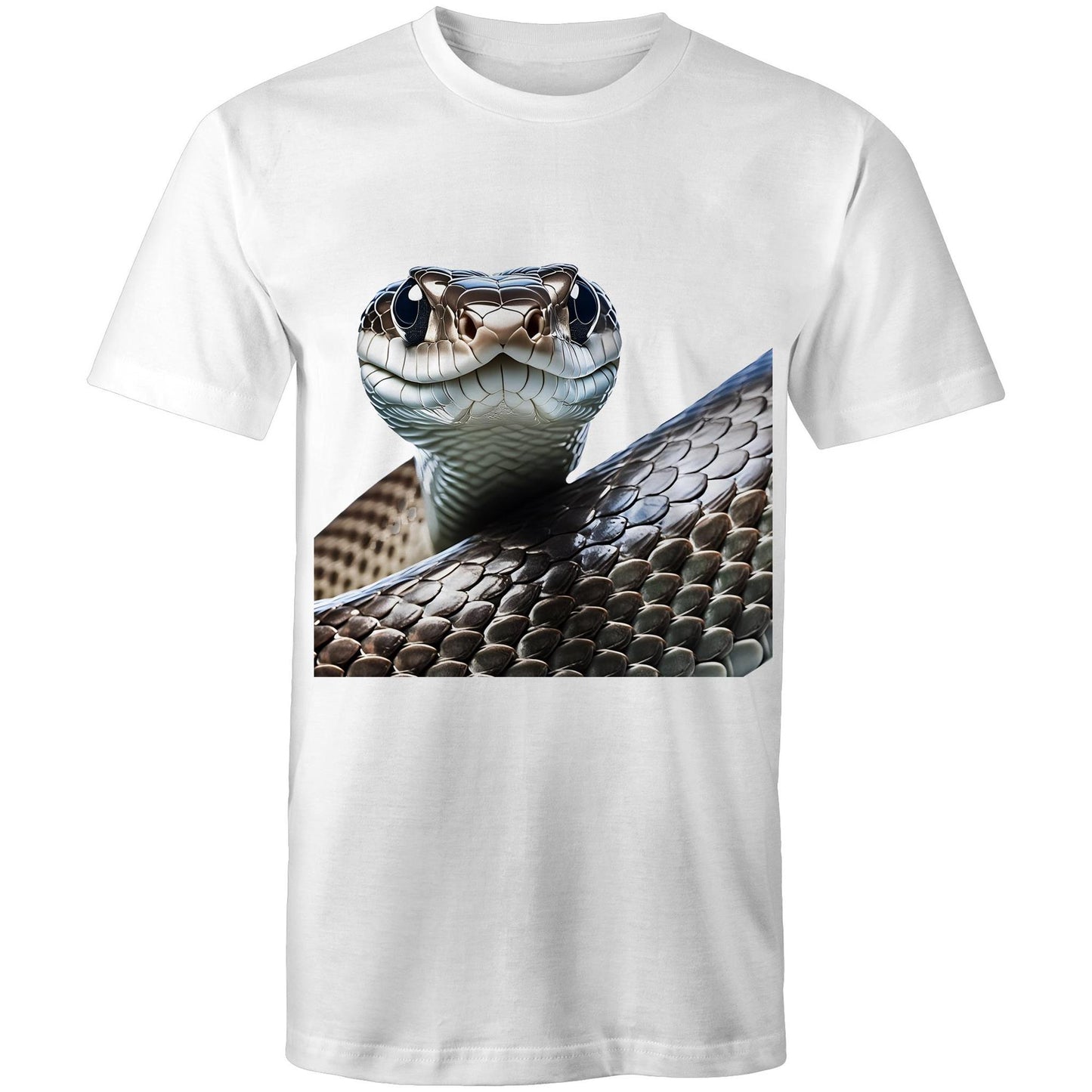 Men's Earthfolk Printed T shirt - SSSnake - The Crescent Moon