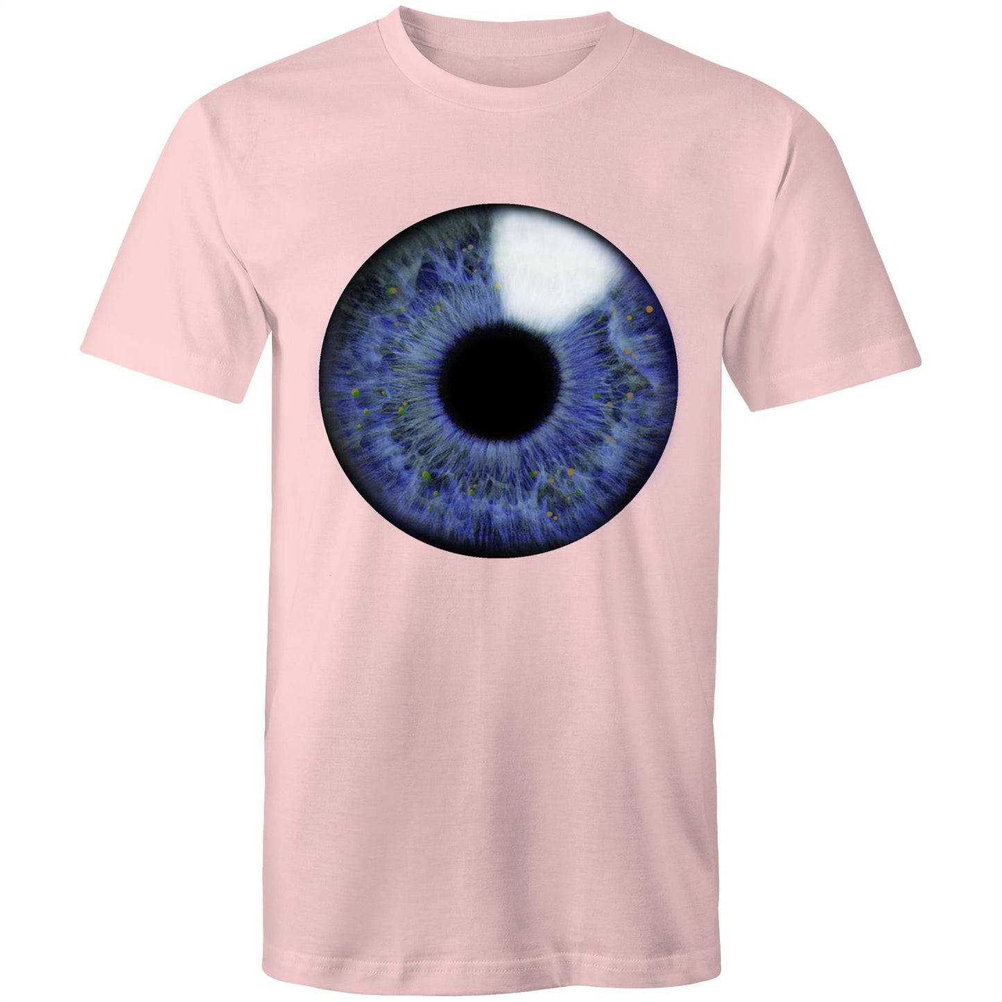 Earthfolk Printed T shirt - Mens Relaxed Fit - Eyeball - The Crescent Moon