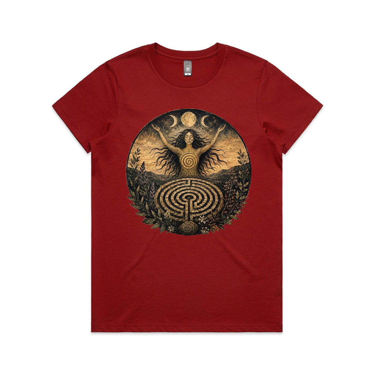 Goddess of the Labyrinth T-Shirt | Goddess Graphic Tee