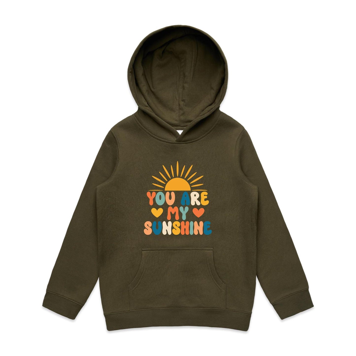 Kids Earthfolk Hoodie - My Sunshine - The Crescent Moon