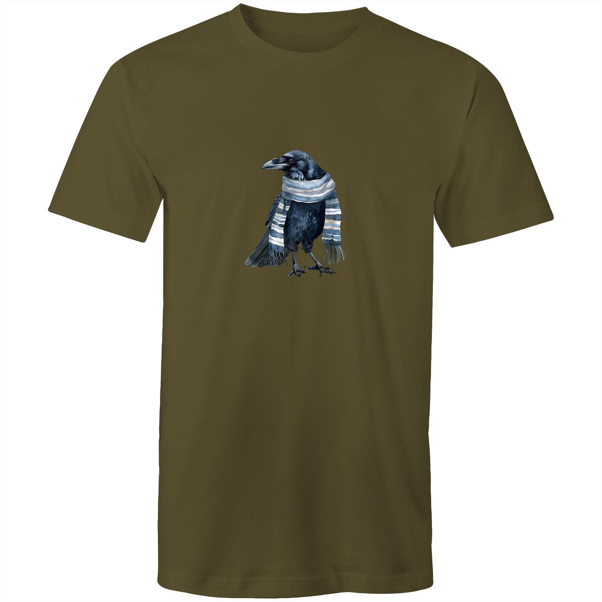 Men's Earthfolk T shirt - Graphic Crow Hipster T-shirt