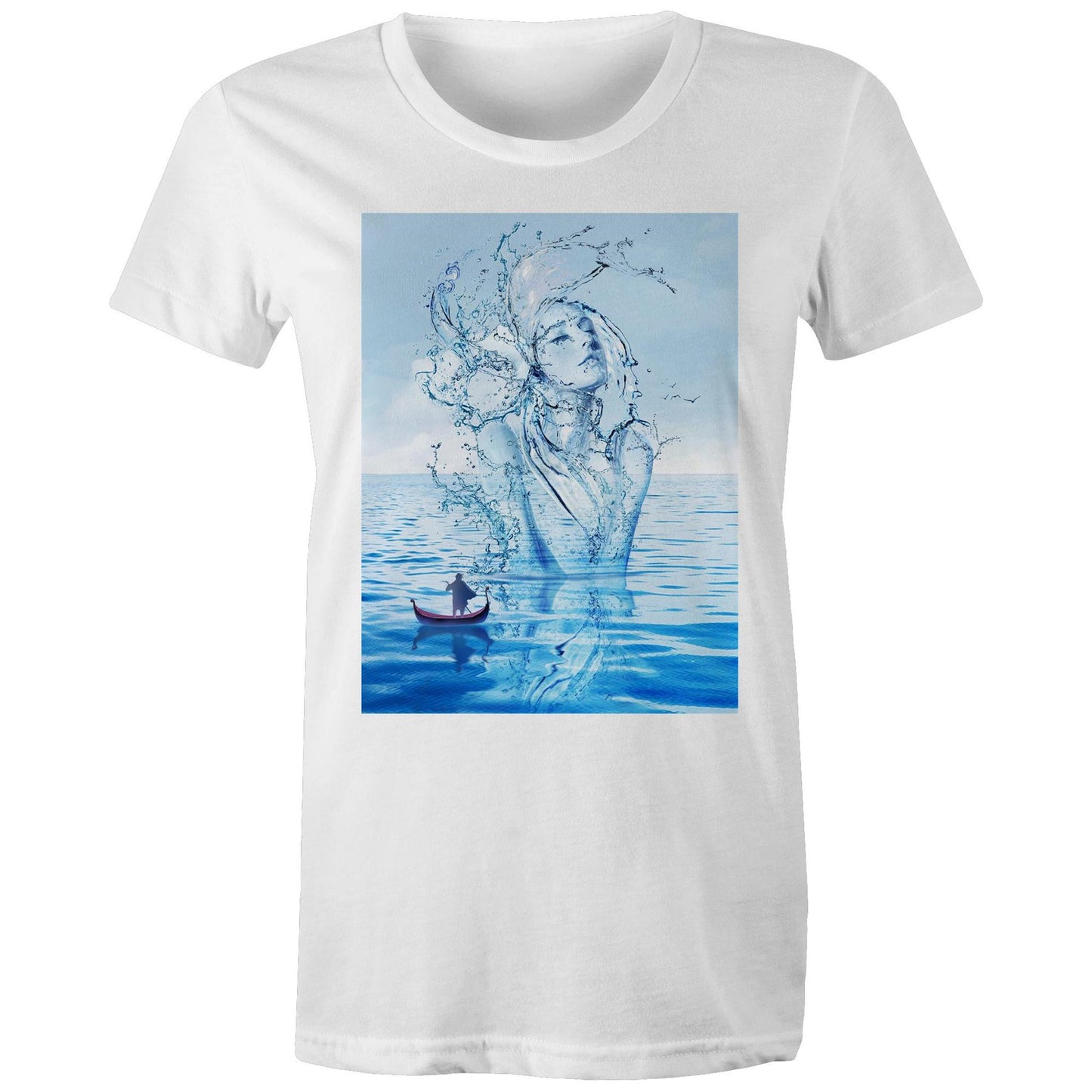 Women'S Earthfolk Printed T shirt - Ocean Spirit