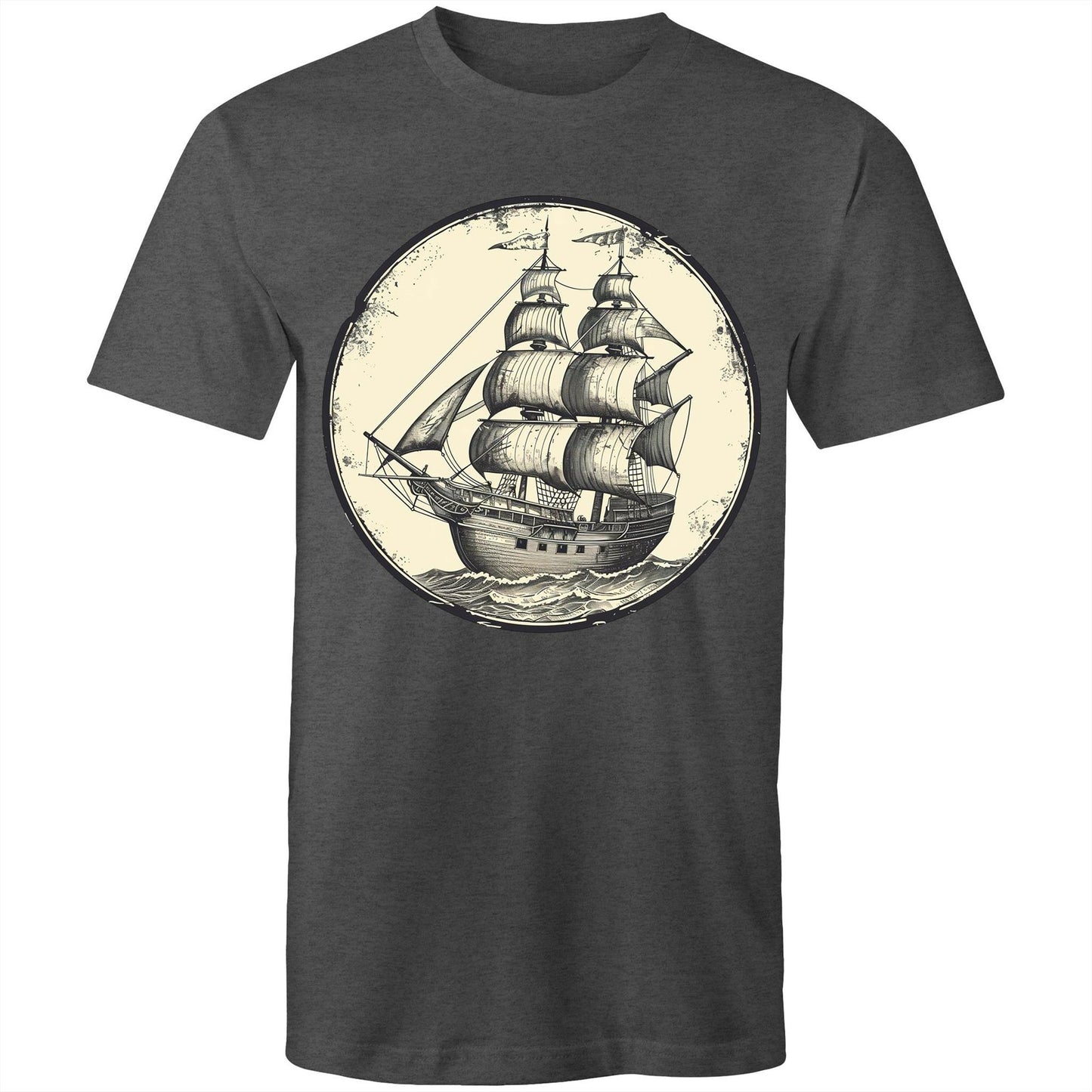 Men's Earthfolk Printed T shirt - Tall Ship