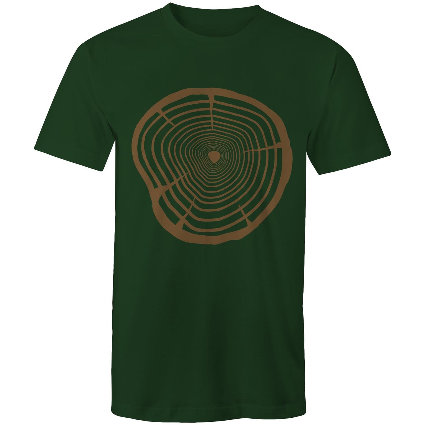 Men's Earthfolk T shirt - Wood Grain