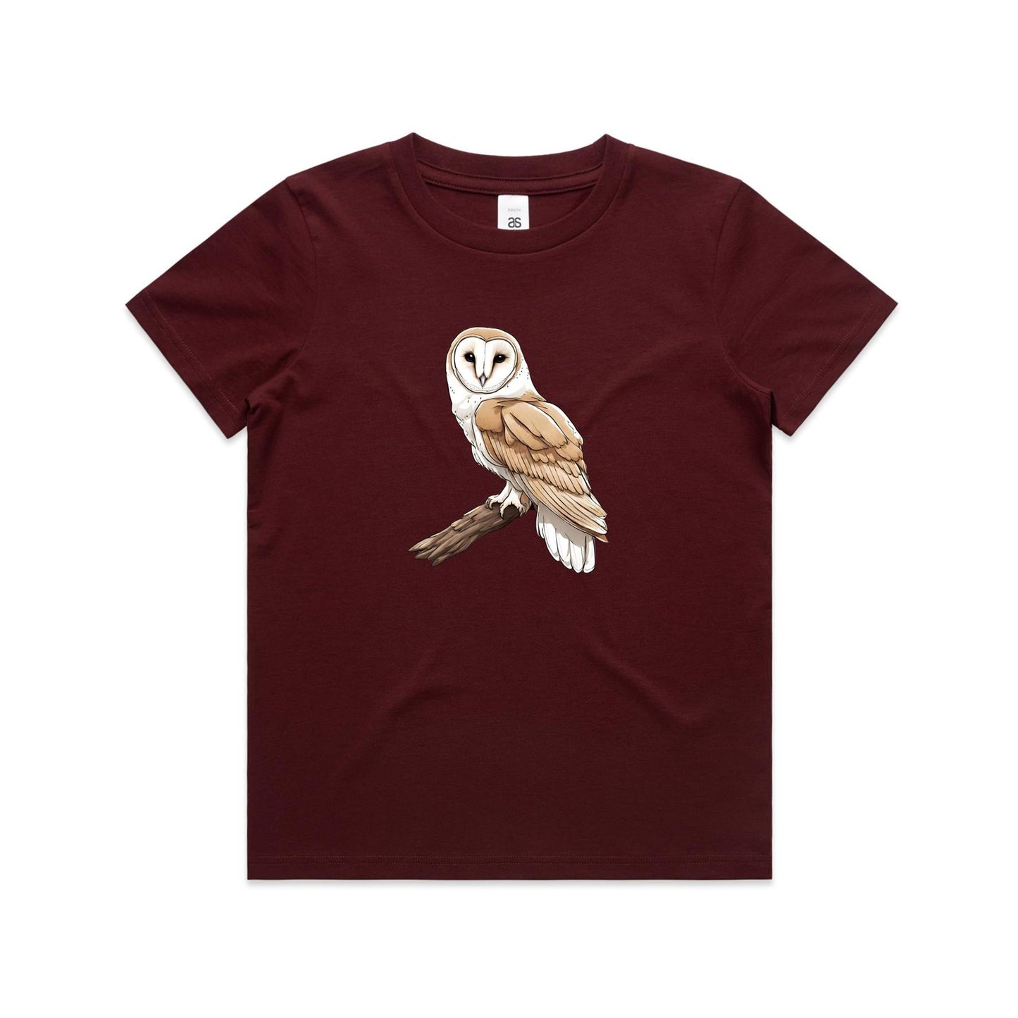 Kid's Earthfolk T-shirt - Barn Owl