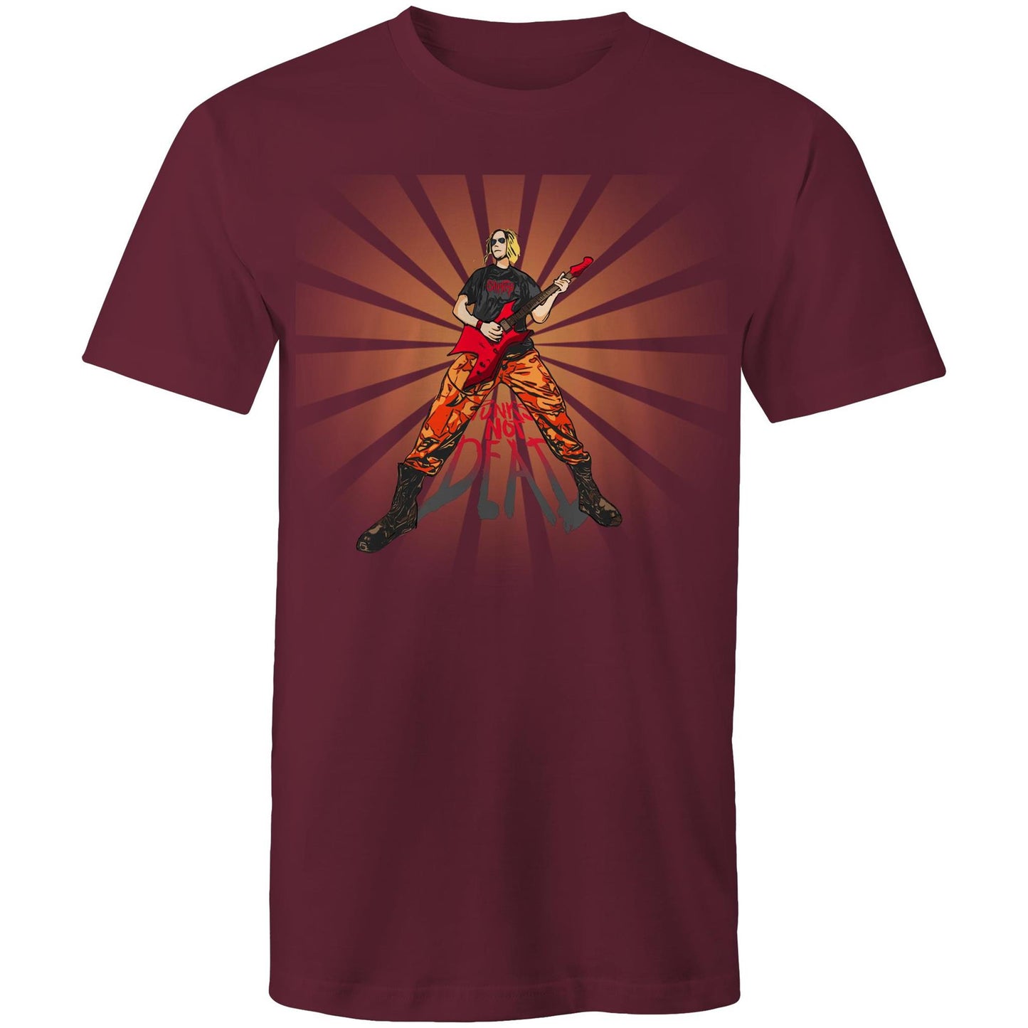 Men's Punk Rock T-Shirt | Guitar Graphic Tee