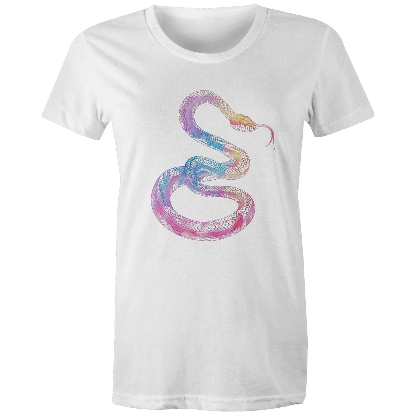 Women's Earthfolk T shirt - Rainbow Serpent