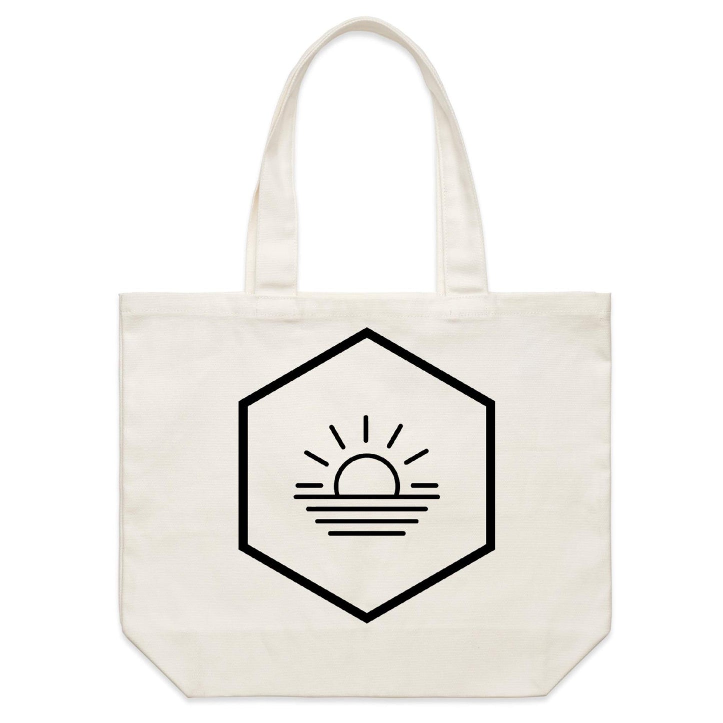 Earthfolk Canvas Tote Bag Sunset Icon