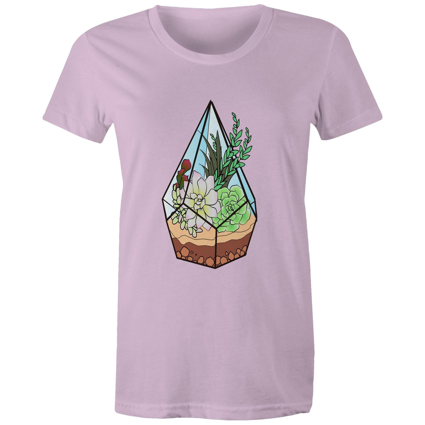 Women's Earthfolk Printed T shirt - Terrarium