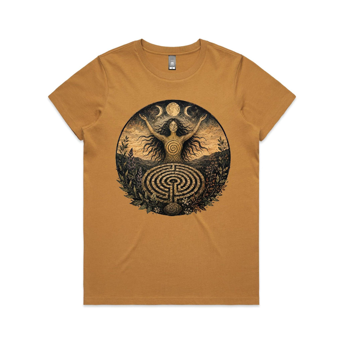 Goddess of the Labyrinth T-Shirt | Goddess Graphic Tee