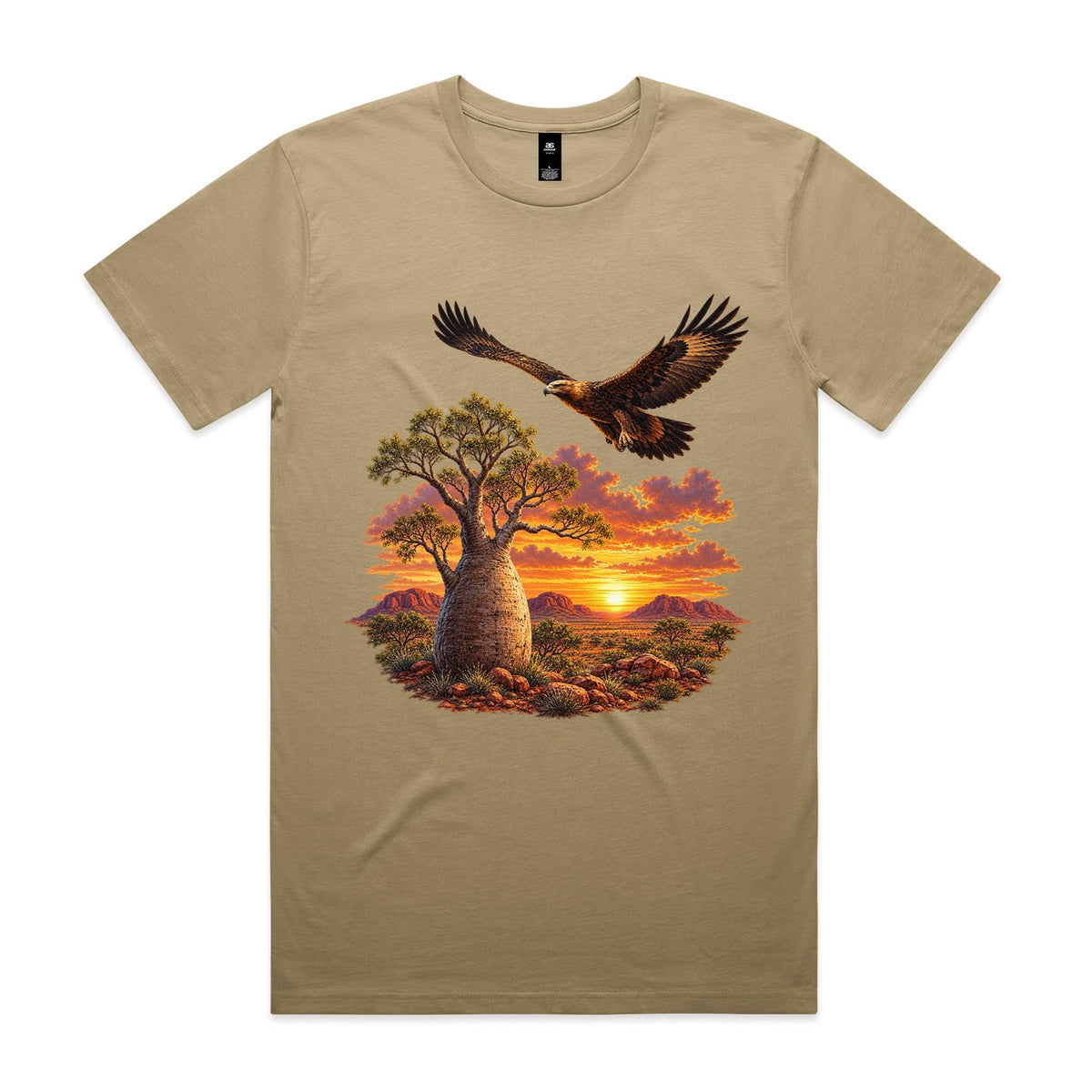 Men's Australian Outback Eagle T-Shirt | Earthfolk