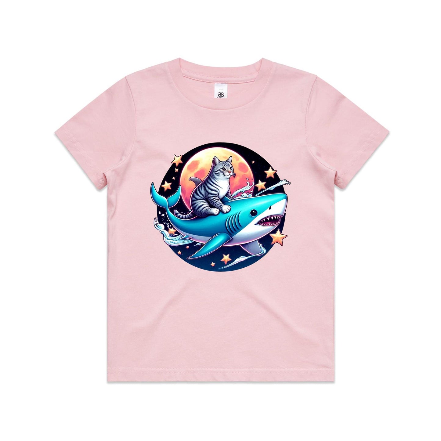 Kids Earthfolk Space Kitten T-shirt