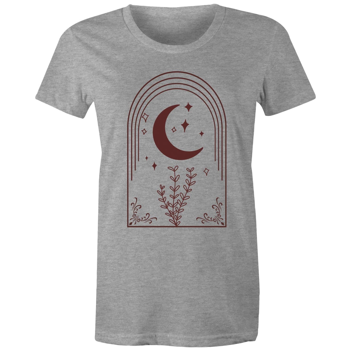 Women's Earthfolk T shirt - Moon Arch