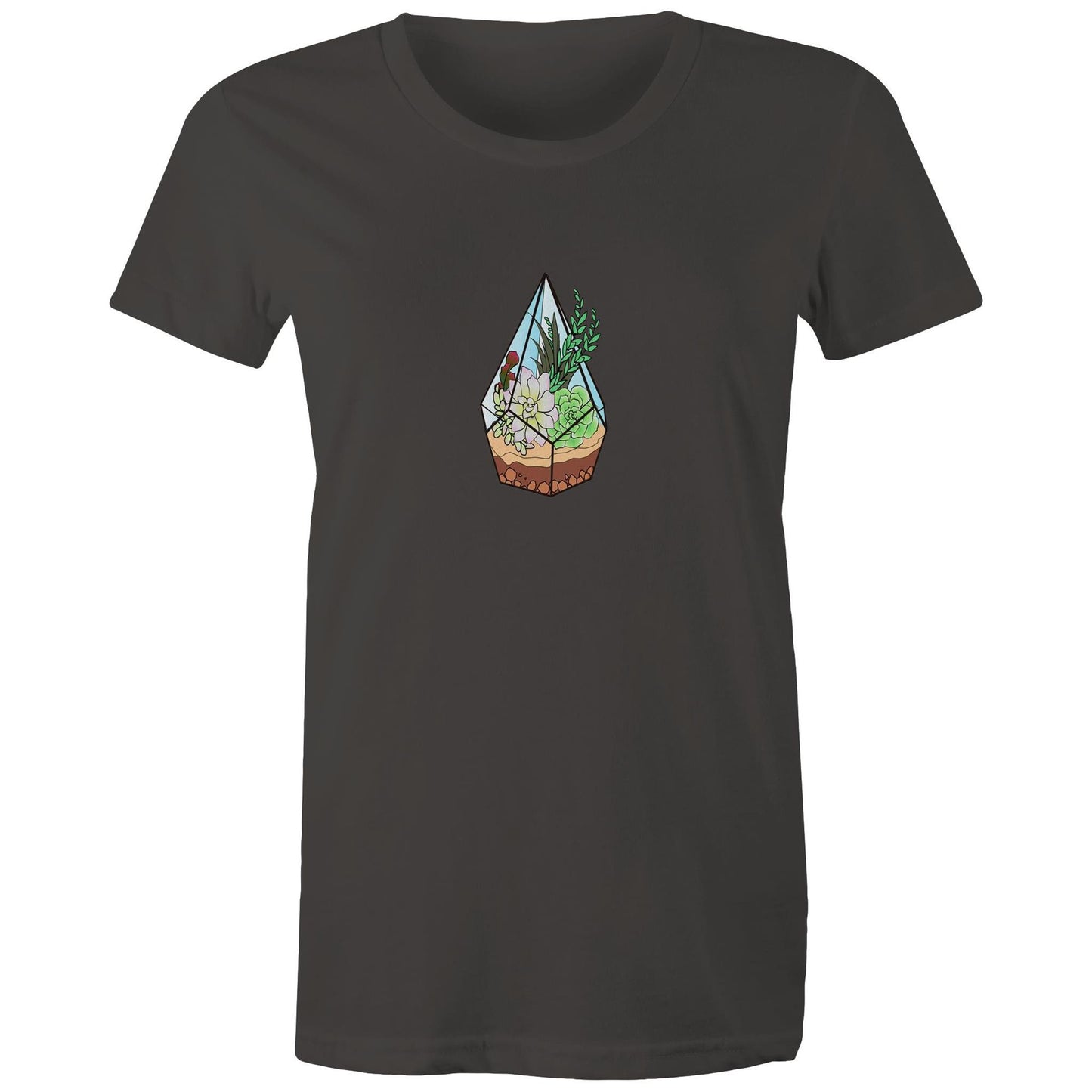 Women's Earthfolk Printed T shirt - Terrarium