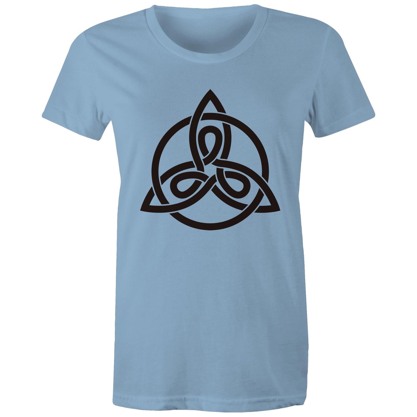 Women's Earthfolk T shirt - Celtic Knot - The Crescent Moon