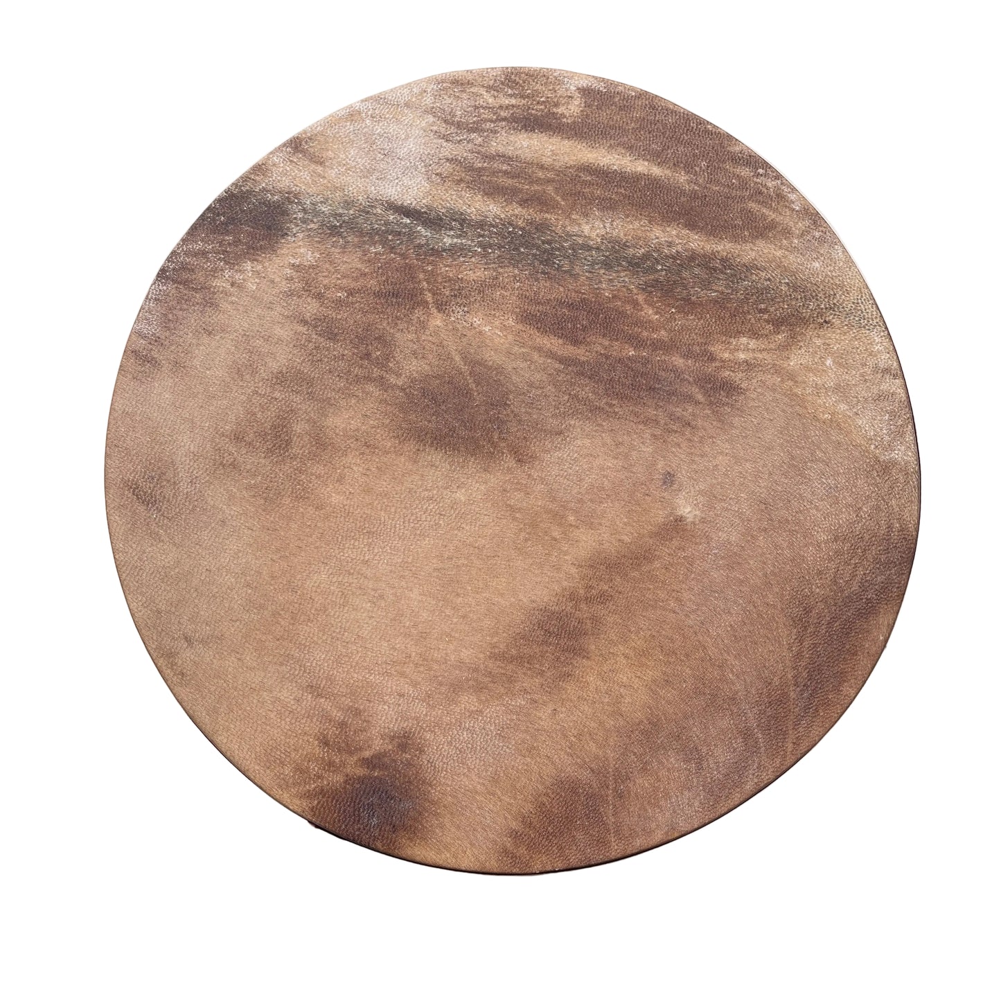 Shamanic ocean drum with goat hide