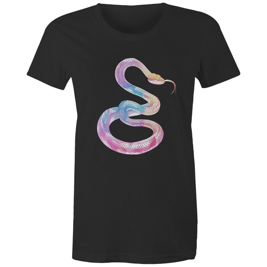 Women's Earthfolk T shirt - Rainbow Serpent