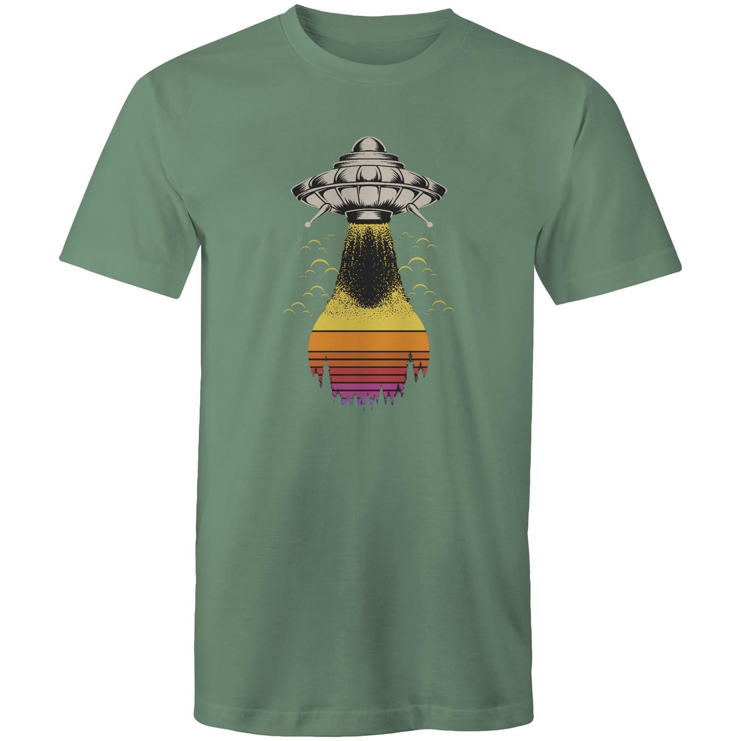 Men's Earthfolk Printed T shirt - Alien Summer