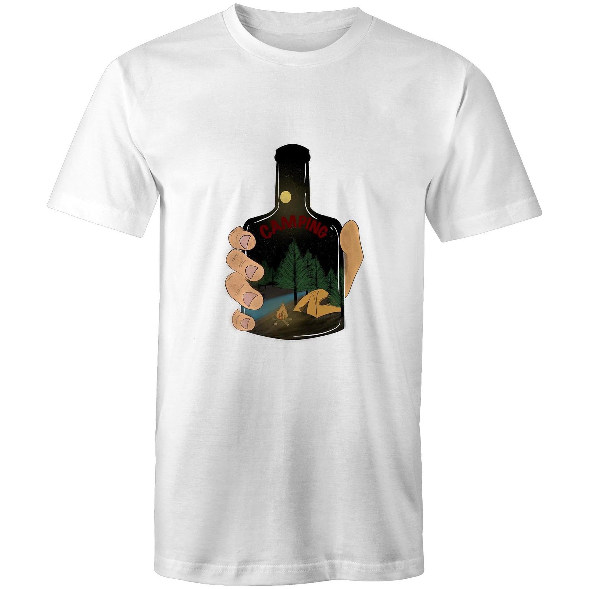 Men's Camping Graphic T-Shirt | Camping Essence Print Tee