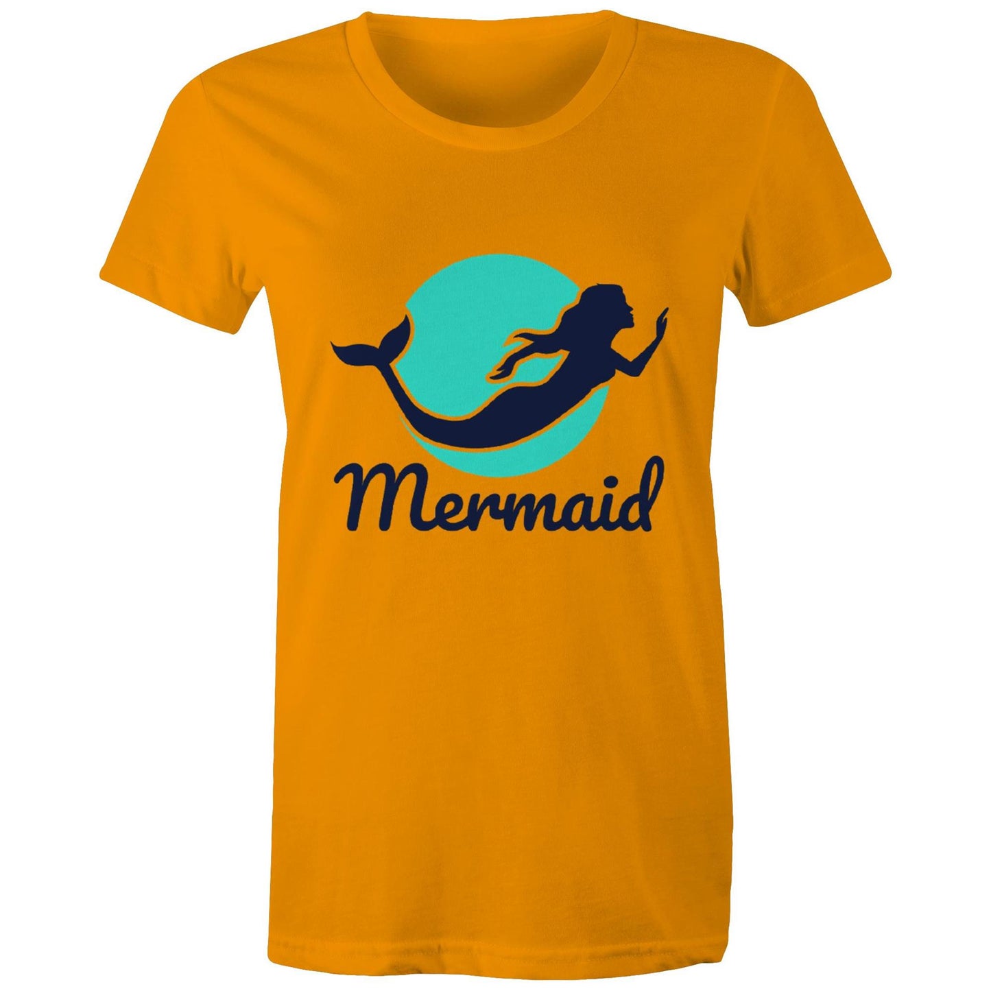 Women's Earthfolk Printed T shirt - Mermaid