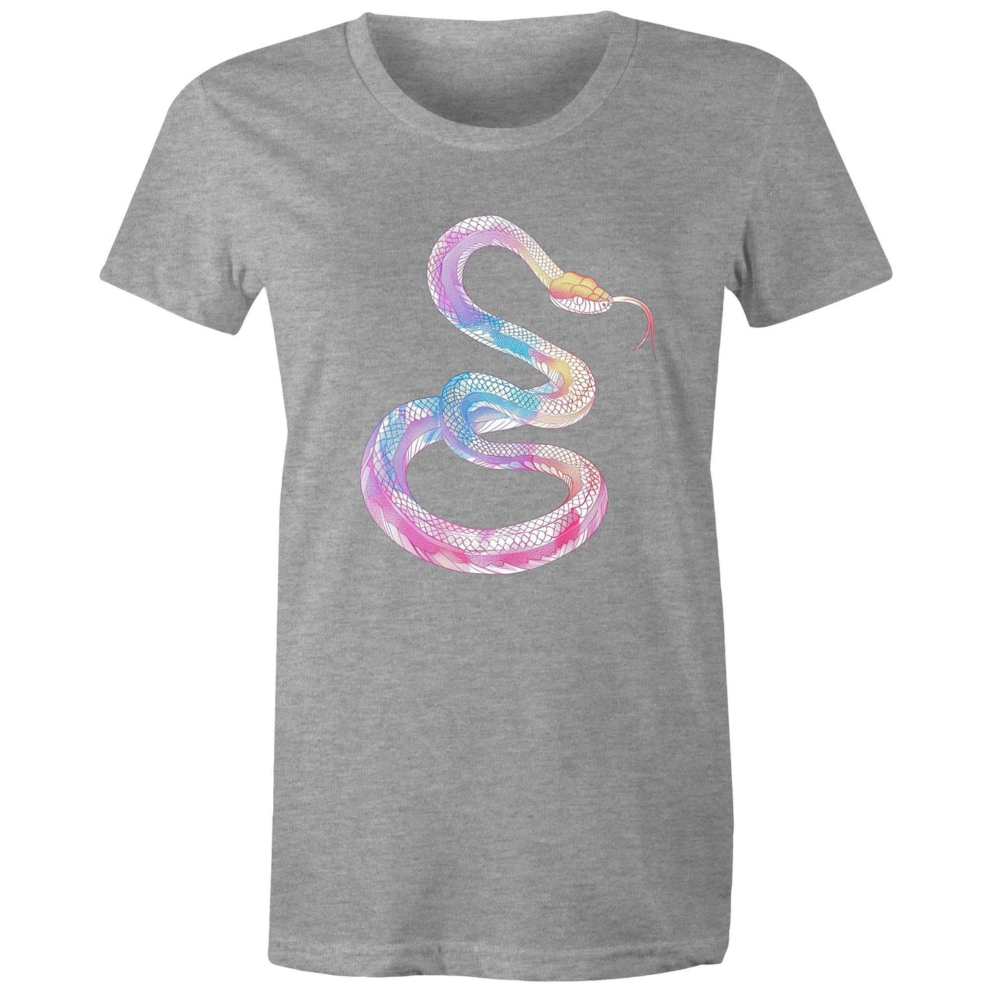 Women's Earthfolk T shirt - Rainbow Serpent