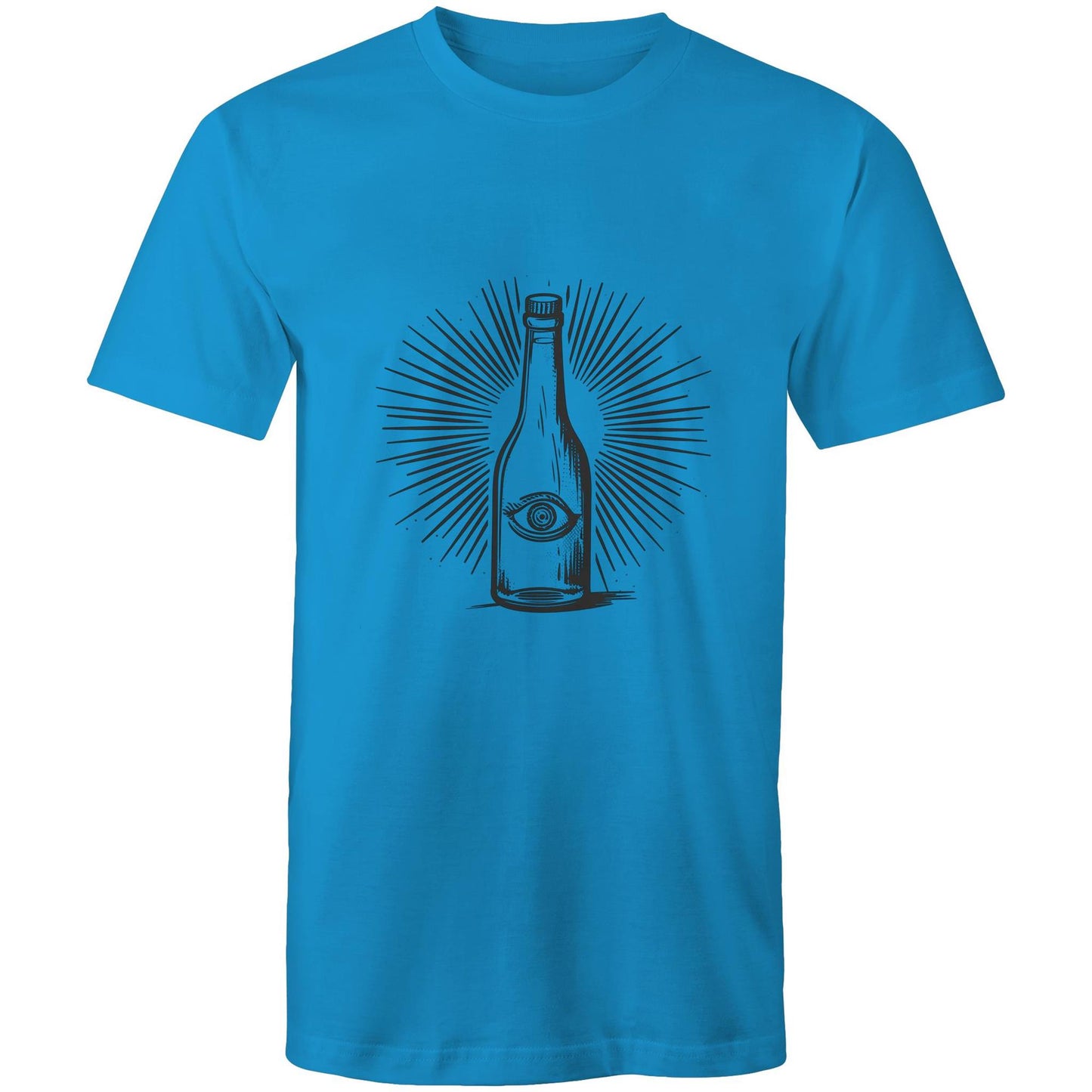 Men's Funny Beer Graphic T-Shirt | I've Seen the Light Beer Print