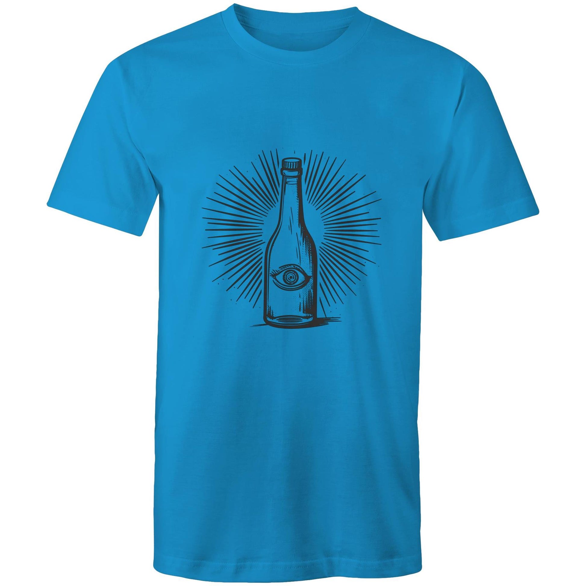Men's Funny Beer Graphic T-Shirt | I've Seen the Light Beer Print