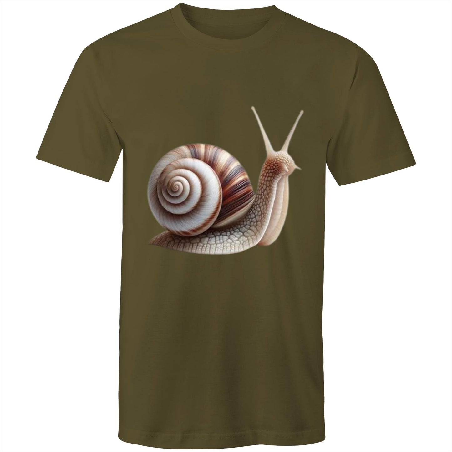 Men's Earthfolk printed T shirt - Snail