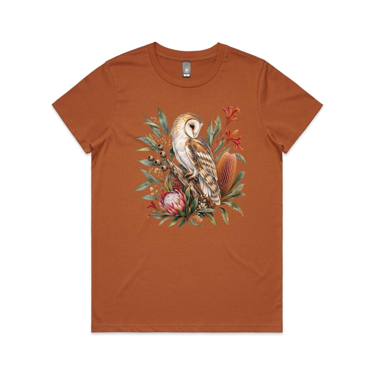 Women's Owl Botanical T-shirt