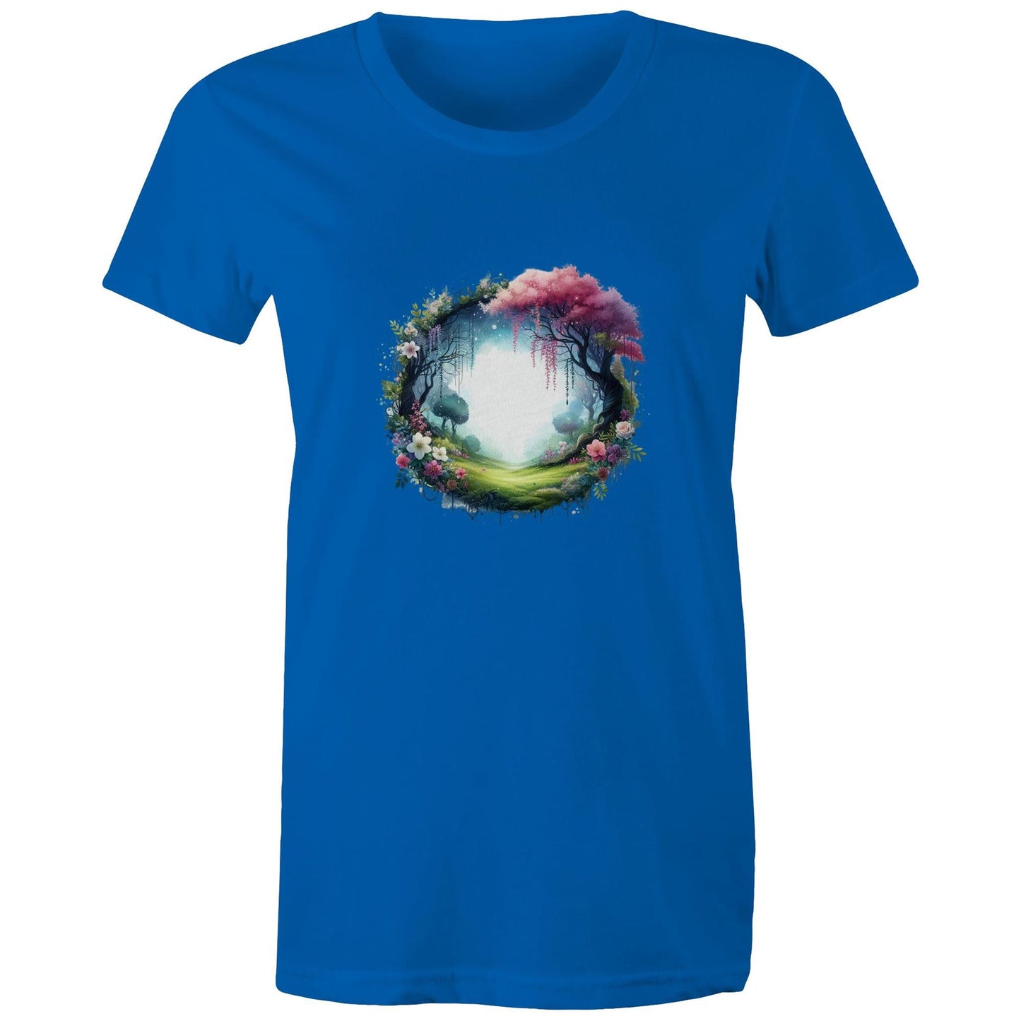 Women's Earthfolk Printed T shirt - Magickal Portal