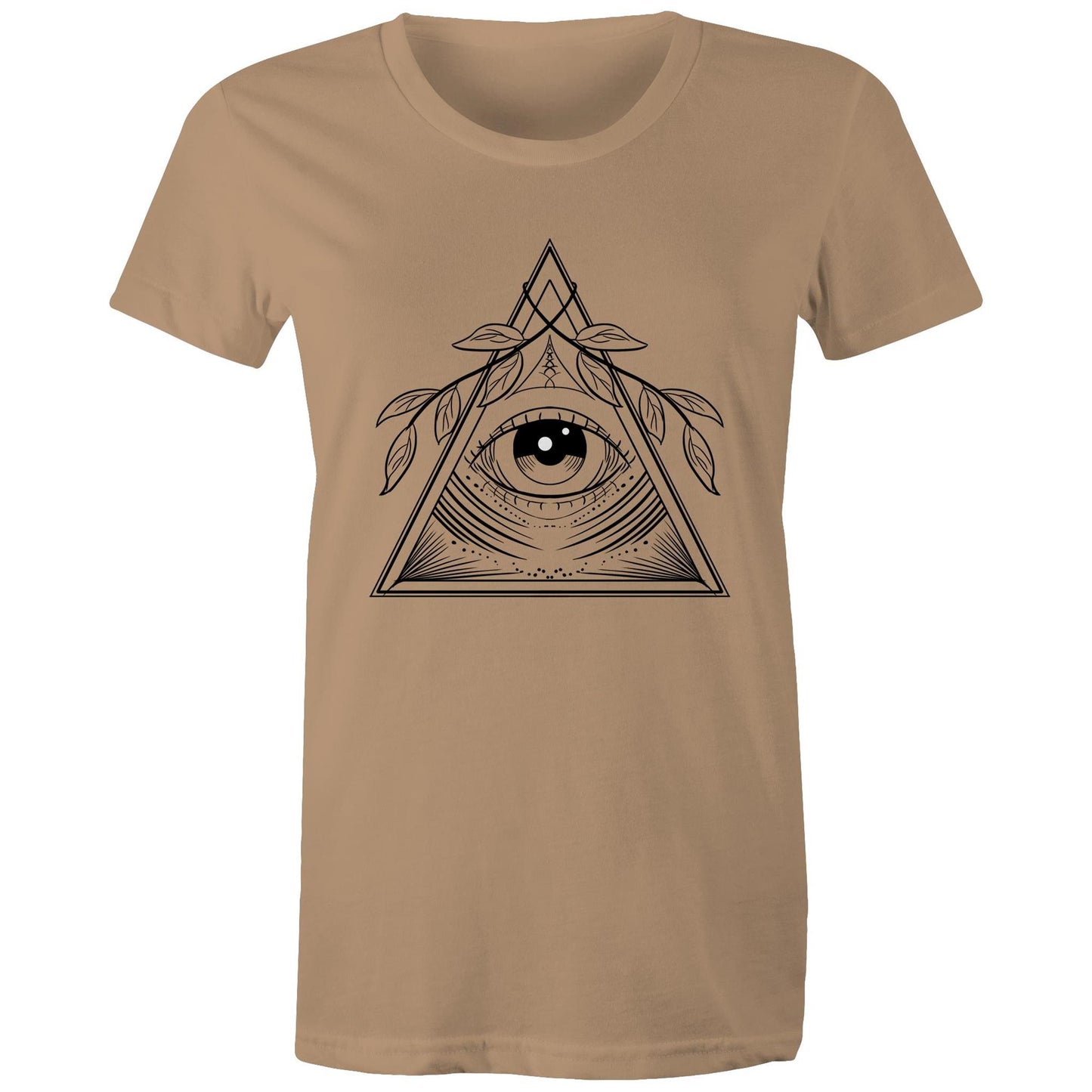 Womens Earthfolk T shirt - Natures Eye