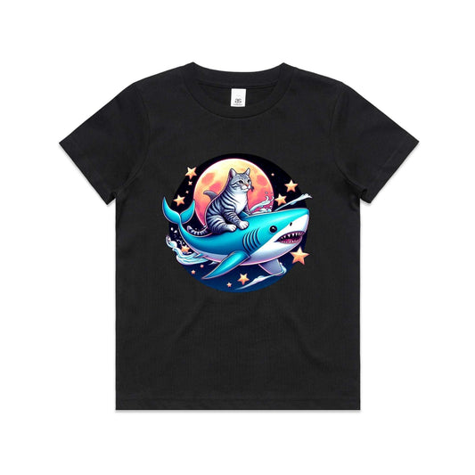 Kids Earthfolk Space Kitten T-shirt