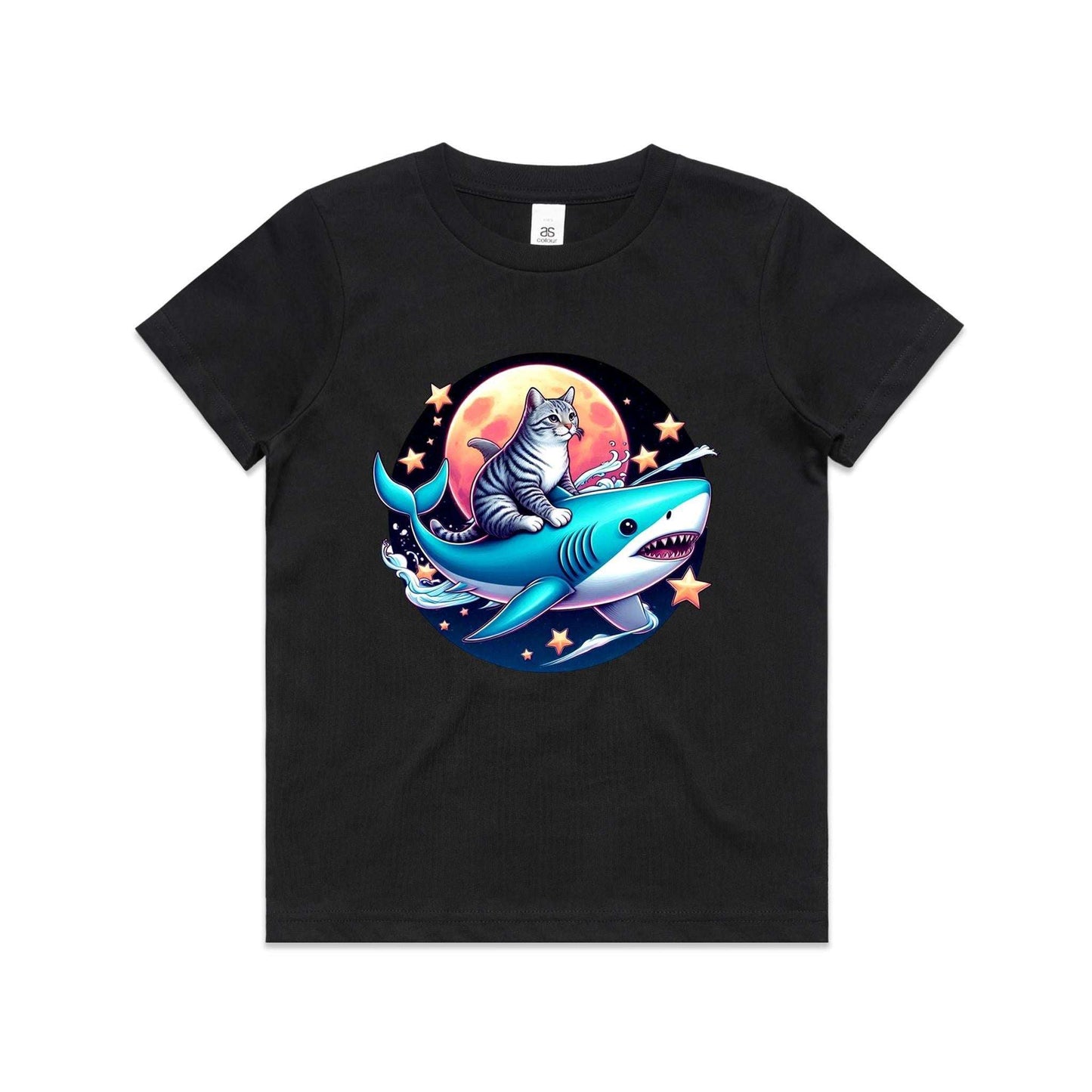 Kids Earthfolk Space Kitten T-shirt