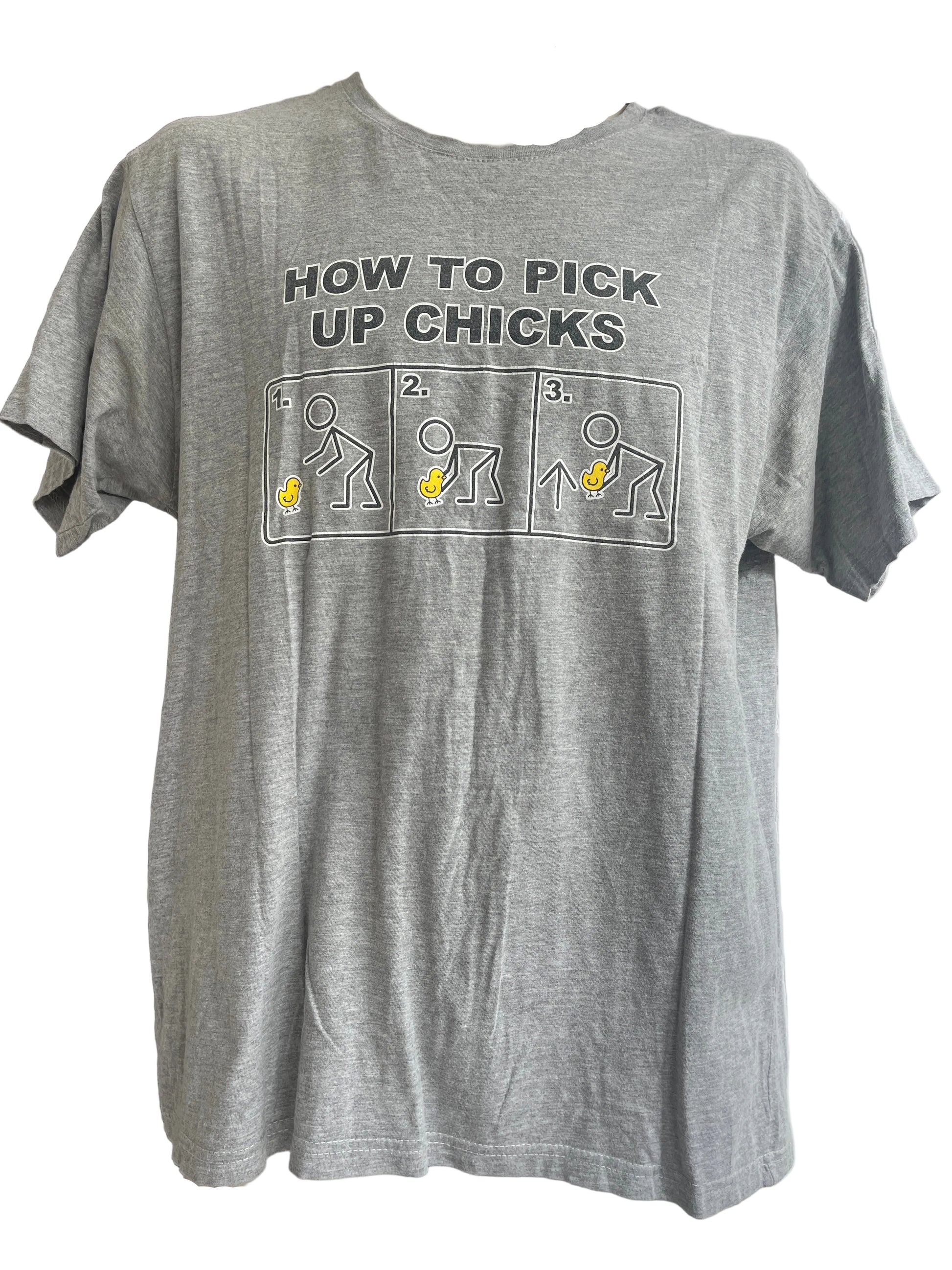 Vintage Retro Pre Loved T-Shirt - How to pick up chicks