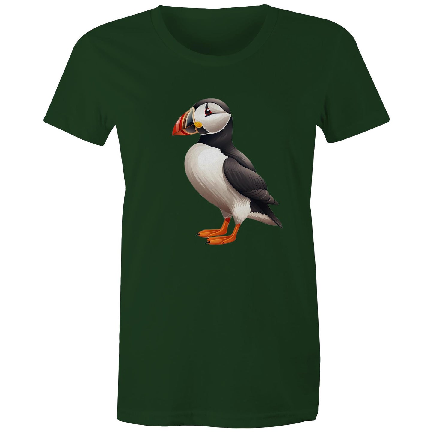 Women's Earthfolk Printed T shirt - Puffin