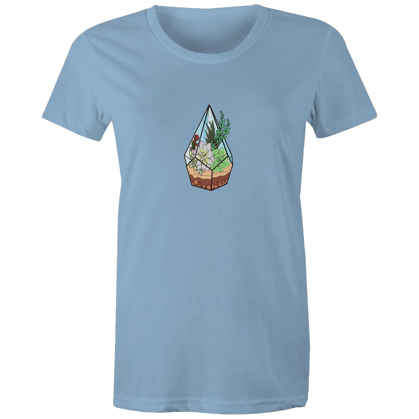 Women's Earthfolk Printed T shirt - Terrarium