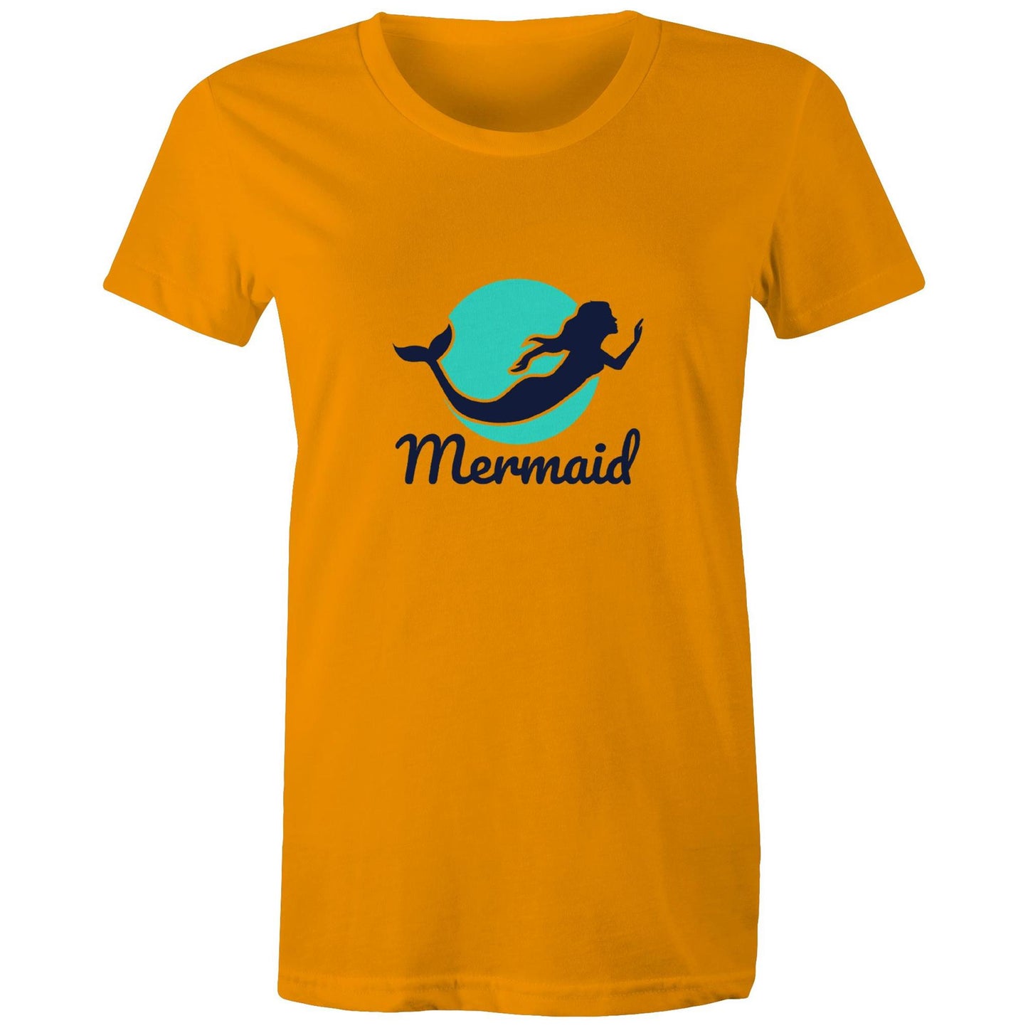 Women's Earthfolk Printed T shirt - Mermaid