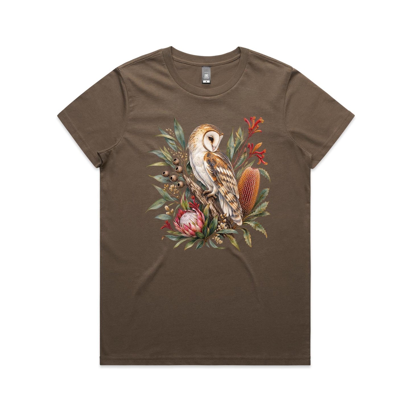 Women's Owl Botanical T-shirt