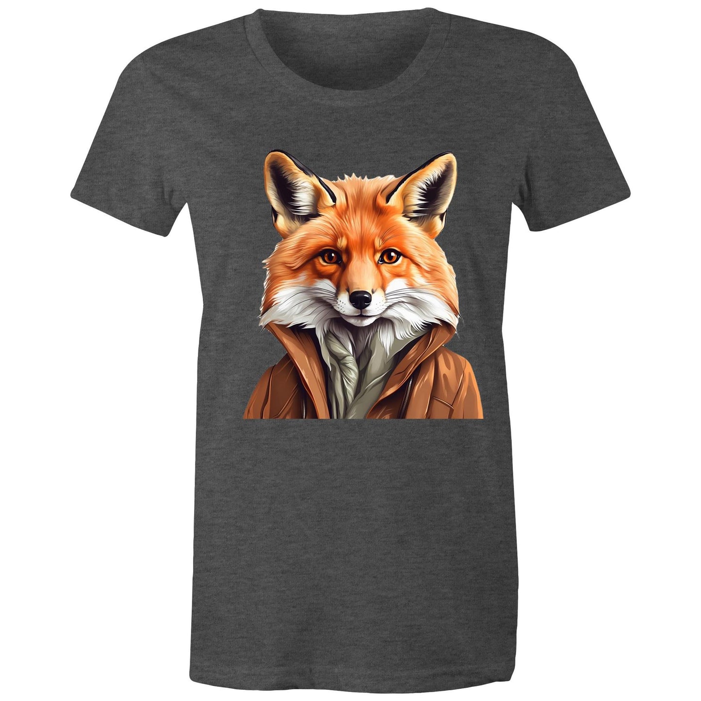 Women's Earthfolk Printed T shirt - Fantastic Fox