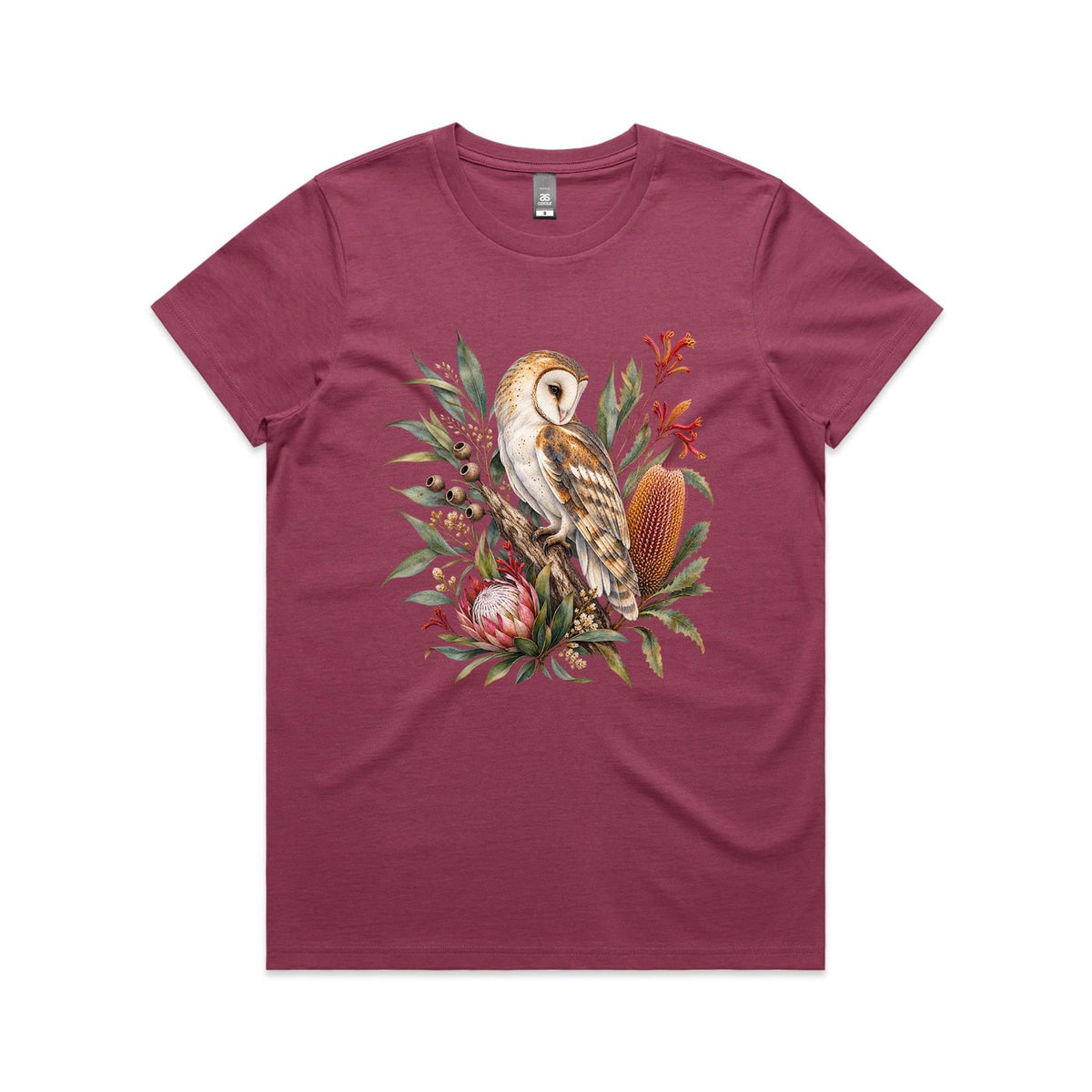Women's Owl Botanical T-shirt