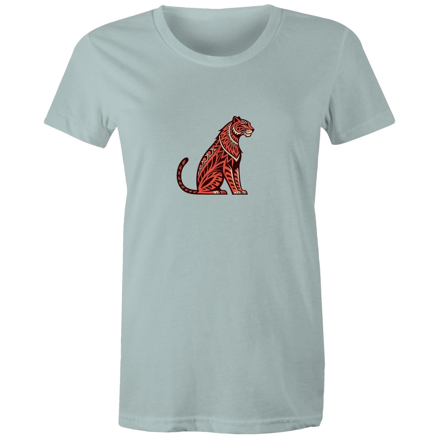 Women's Earthfolk Printed T shirt - Tribal Tiger