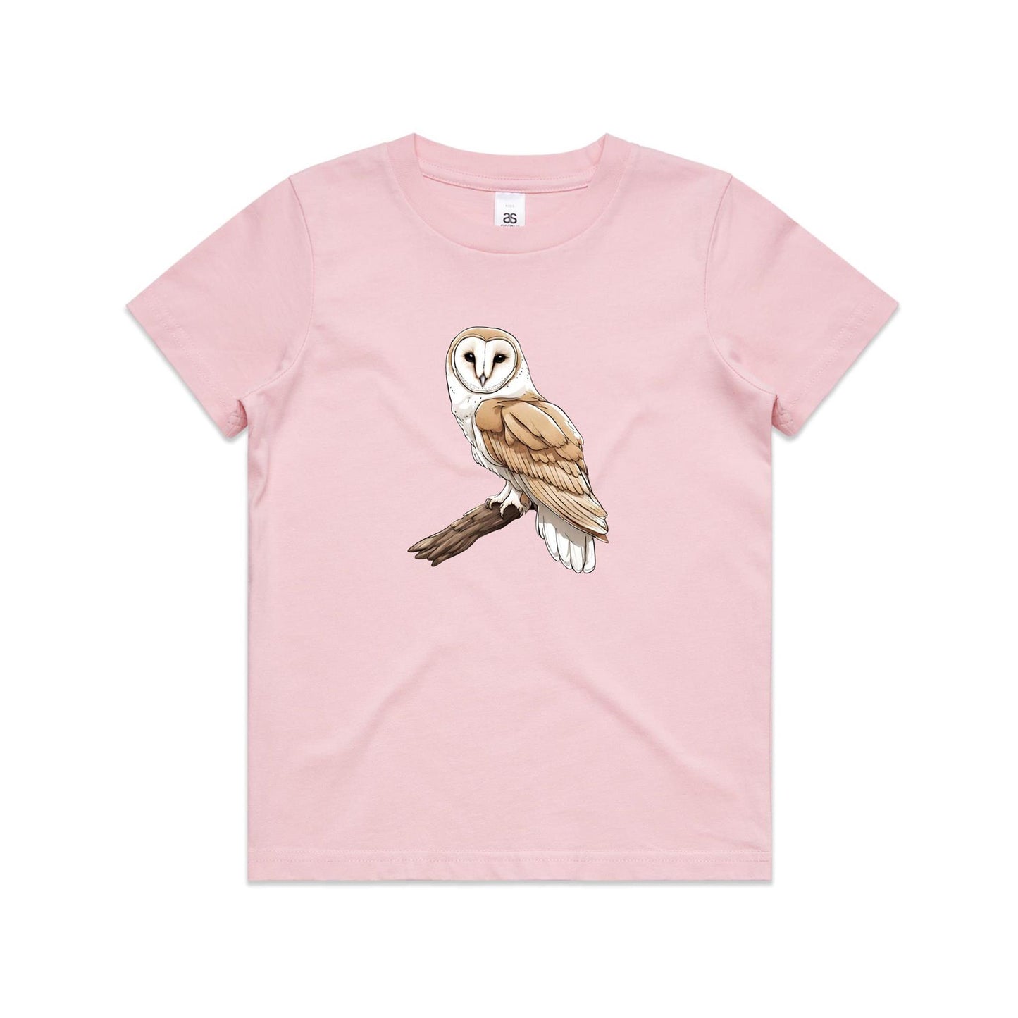 Kid's Earthfolk T-shirt - Barn Owl