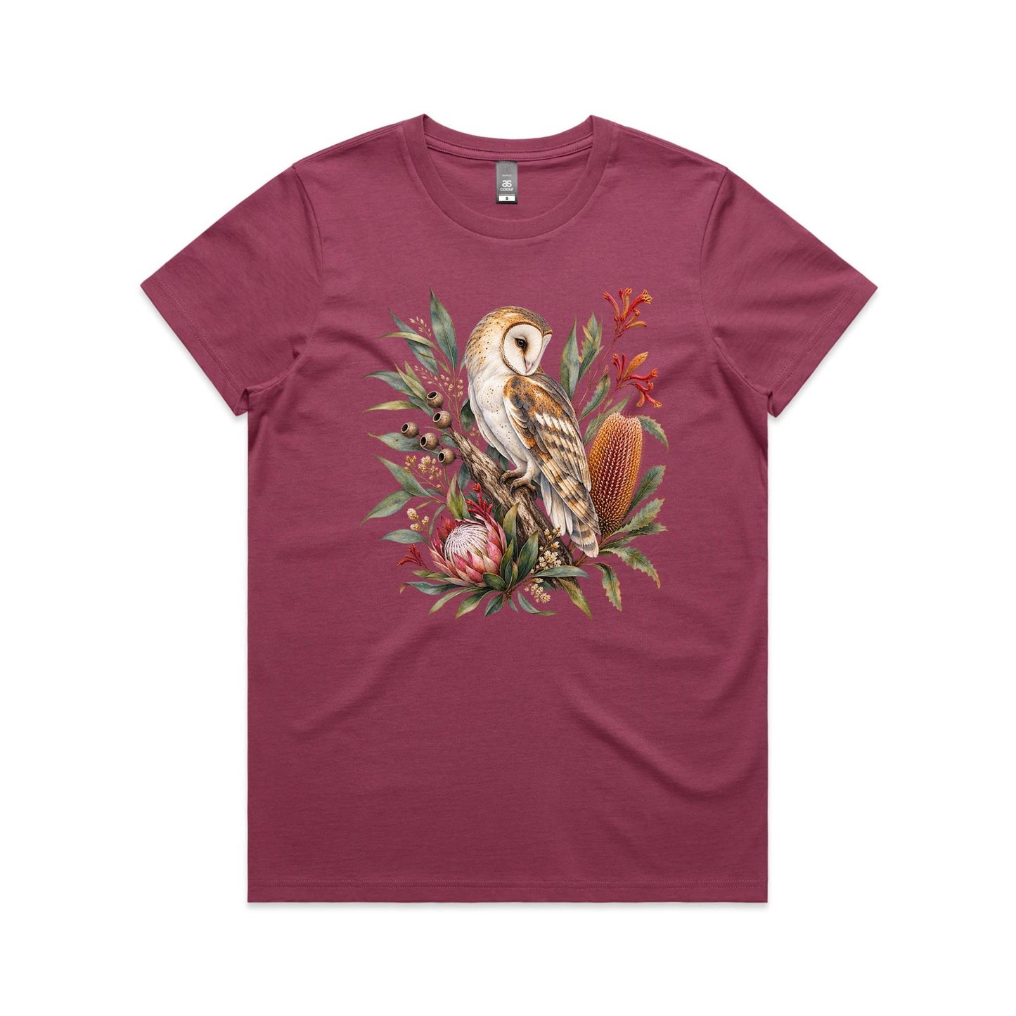 Women's Owl Botanical T-shirt