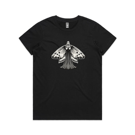 Women's Earthfolk T-Shirt - Moth Goddess